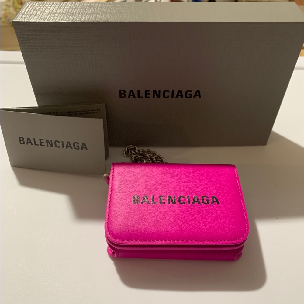Balenciaga mini wallet